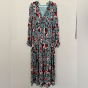 Floral Long Sleeve Dress